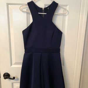 Navy blue dress